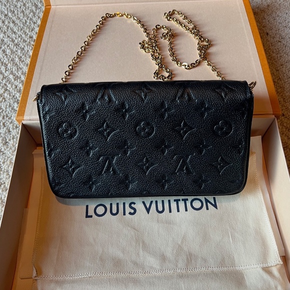 LOUIS VUITTON LV NIB Felicie Pochette Mongram Empriente Leather - Picture 11 of 16